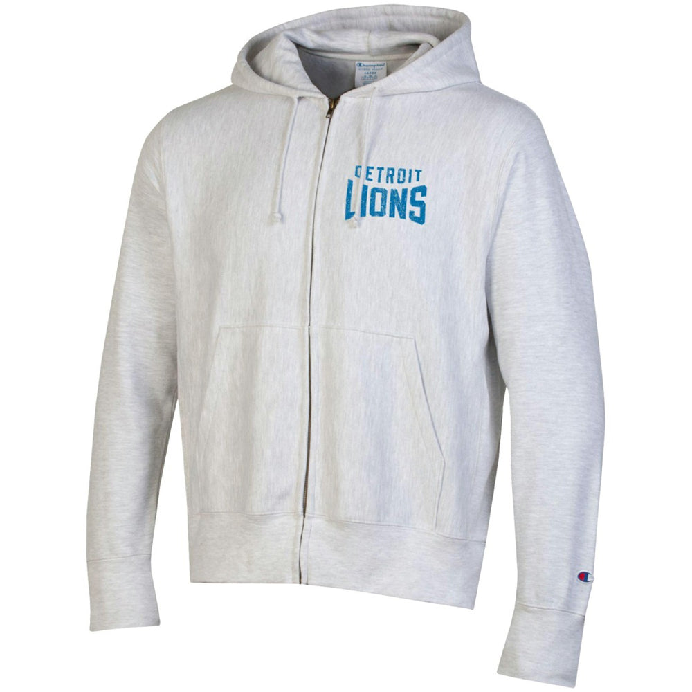 Detroit Lions Champion Reverse Weave Full-Zip Hoodie