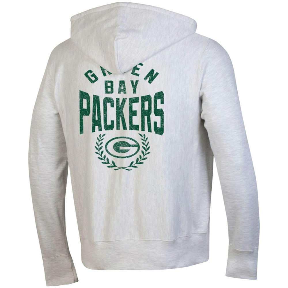 Green Bay Packers Champion Reverse Weave Full-Zip Hoodie
