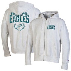 Philadelphia Eagles Champion Reverse Weave Full-Zip Hoodie