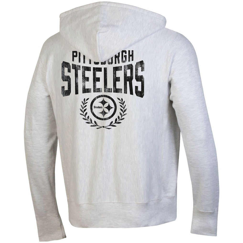 Pittsburgh Steelers Champion Reverse Weave Full-Zip Hoodie
