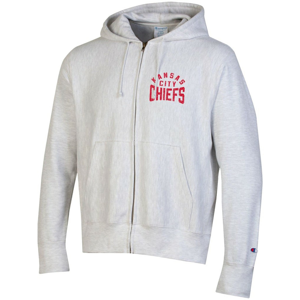 Kansas City Chiefs Champion Reverse Weave Full-Zip Hoodie