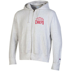 Kansas City Chiefs Champion Reverse Weave Full-Zip Hoodie