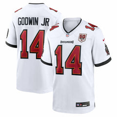 Tampa Bay Buccaneers Nike Chris Godwin Jr.  50th Season White Game Jersey