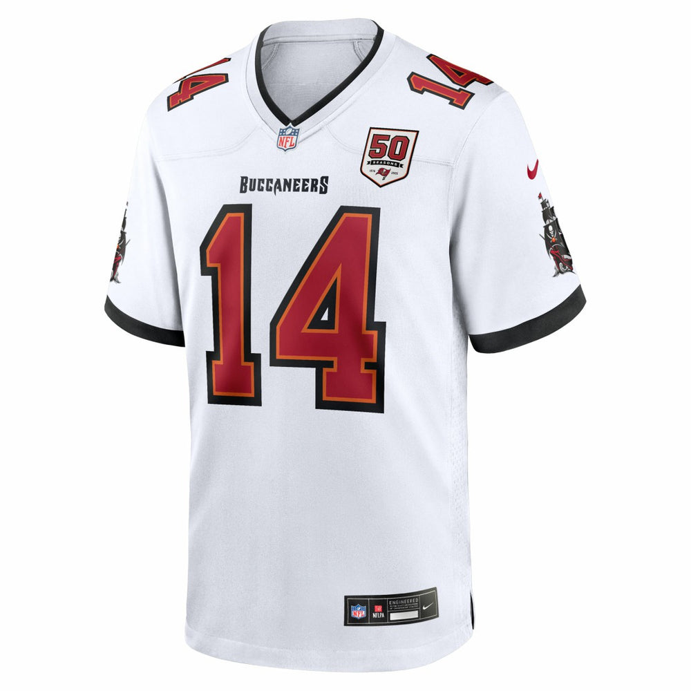 Tampa Bay Buccaneers Nike Chris Godwin Jr.  50th Season White Game Jersey