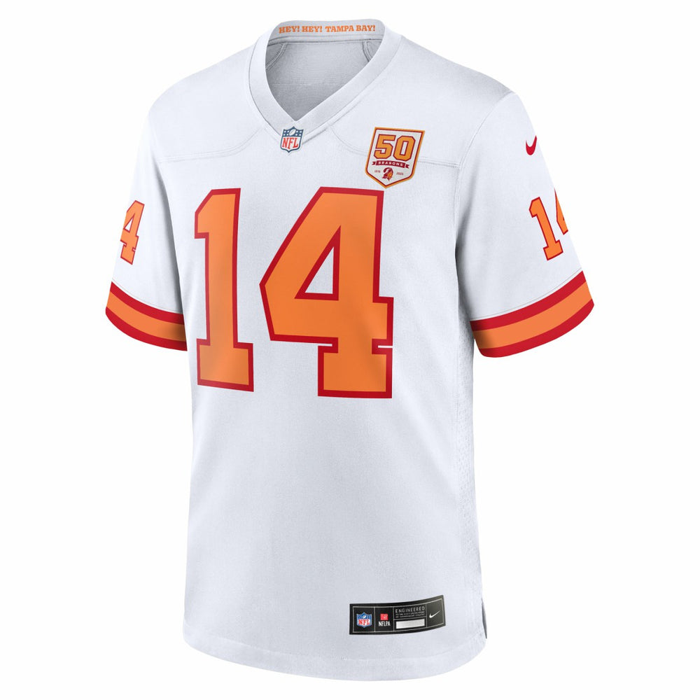 Tampa Bay Buccaneers Nike Chris Godwin Jr. '76  50th Season Game Jersey
