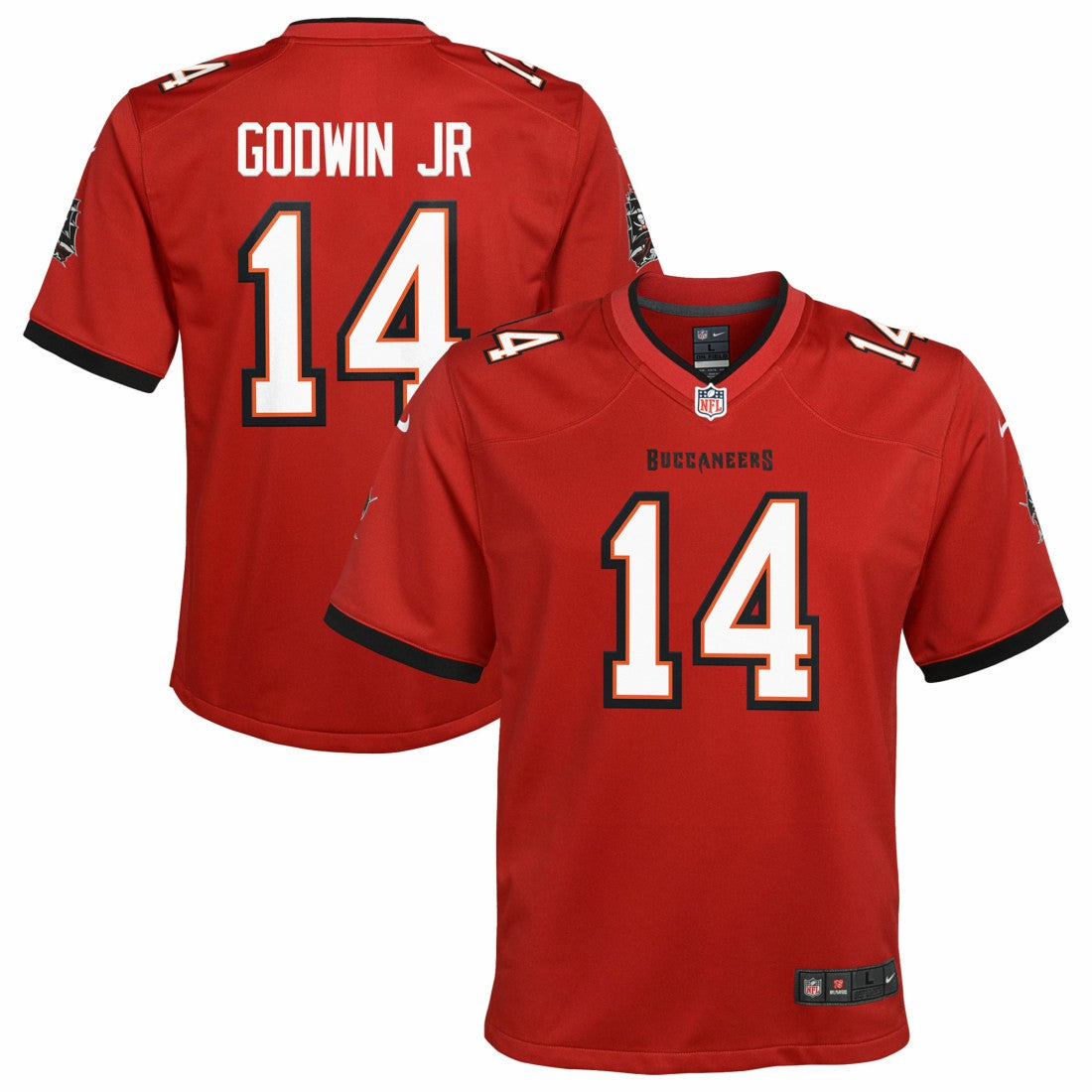 Chris Godwin Jr. Tampa Bay Buccaneers Youth Game Jersey – Red