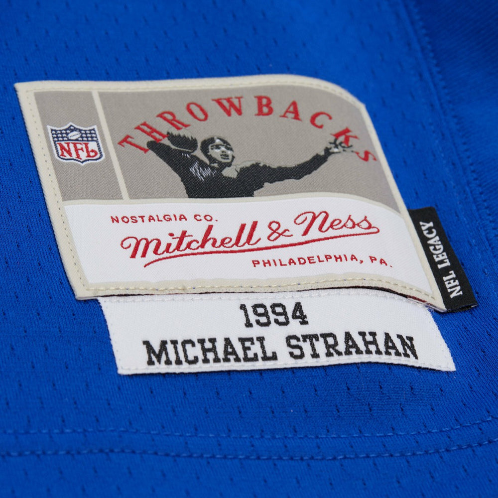 New York Giants Mitchell & Ness Michael Strahan  1994 Legacy Replica Jersey