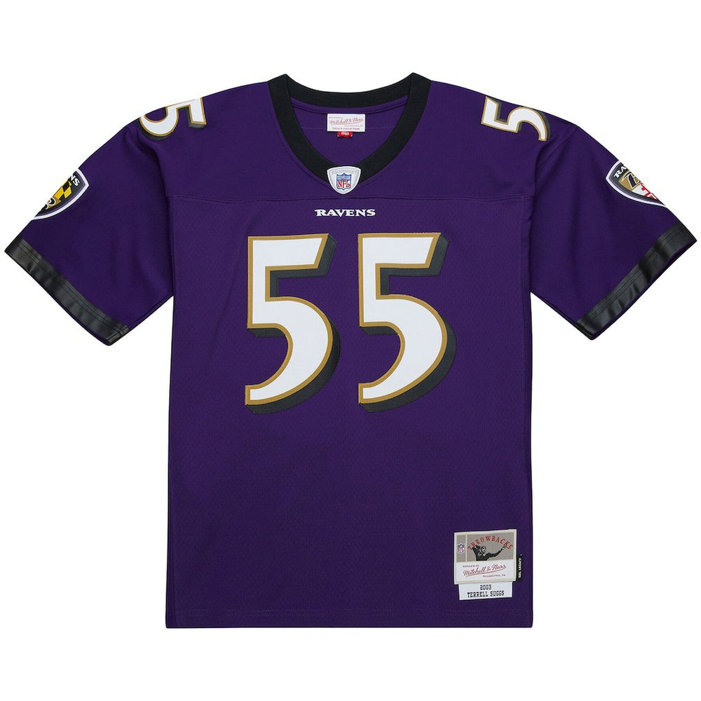 Baltimore Ravens Mitchell & Ness Terrell Suggs  2003 Legacy Replica Jersey