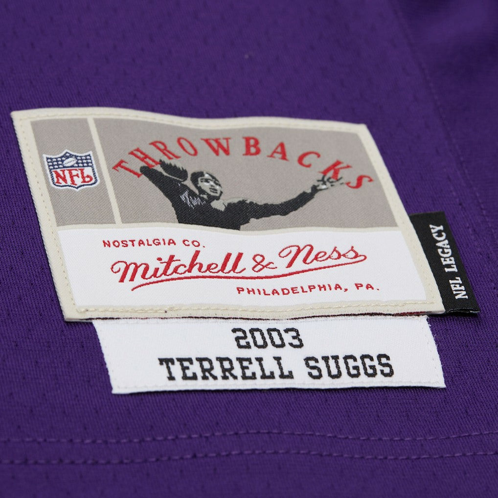 Baltimore Ravens Mitchell & Ness Terrell Suggs  2003 Legacy Replica Jersey