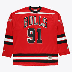 Dennis Rodman Chicago Bulls Big & Tall NBA Hockey Jersey For Sale