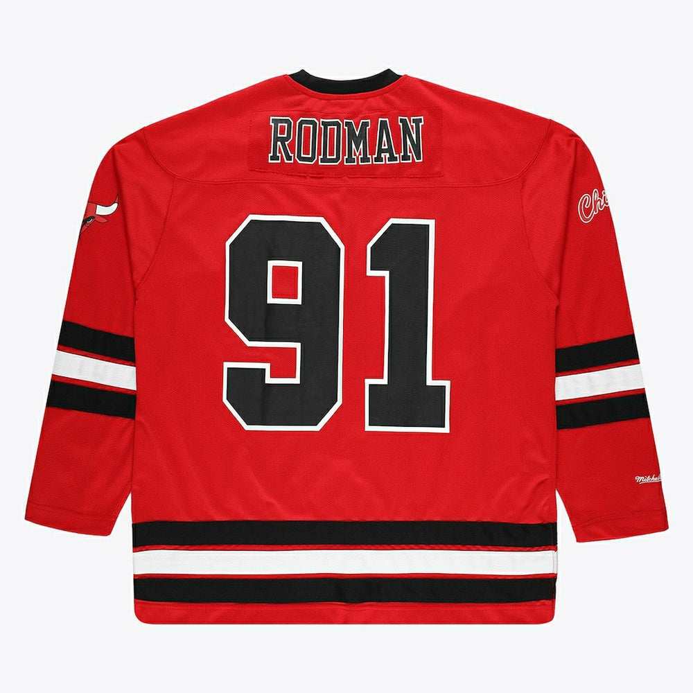 Dennis Rodman Chicago Bulls Big & Tall NBA Hockey Jersey For Sale