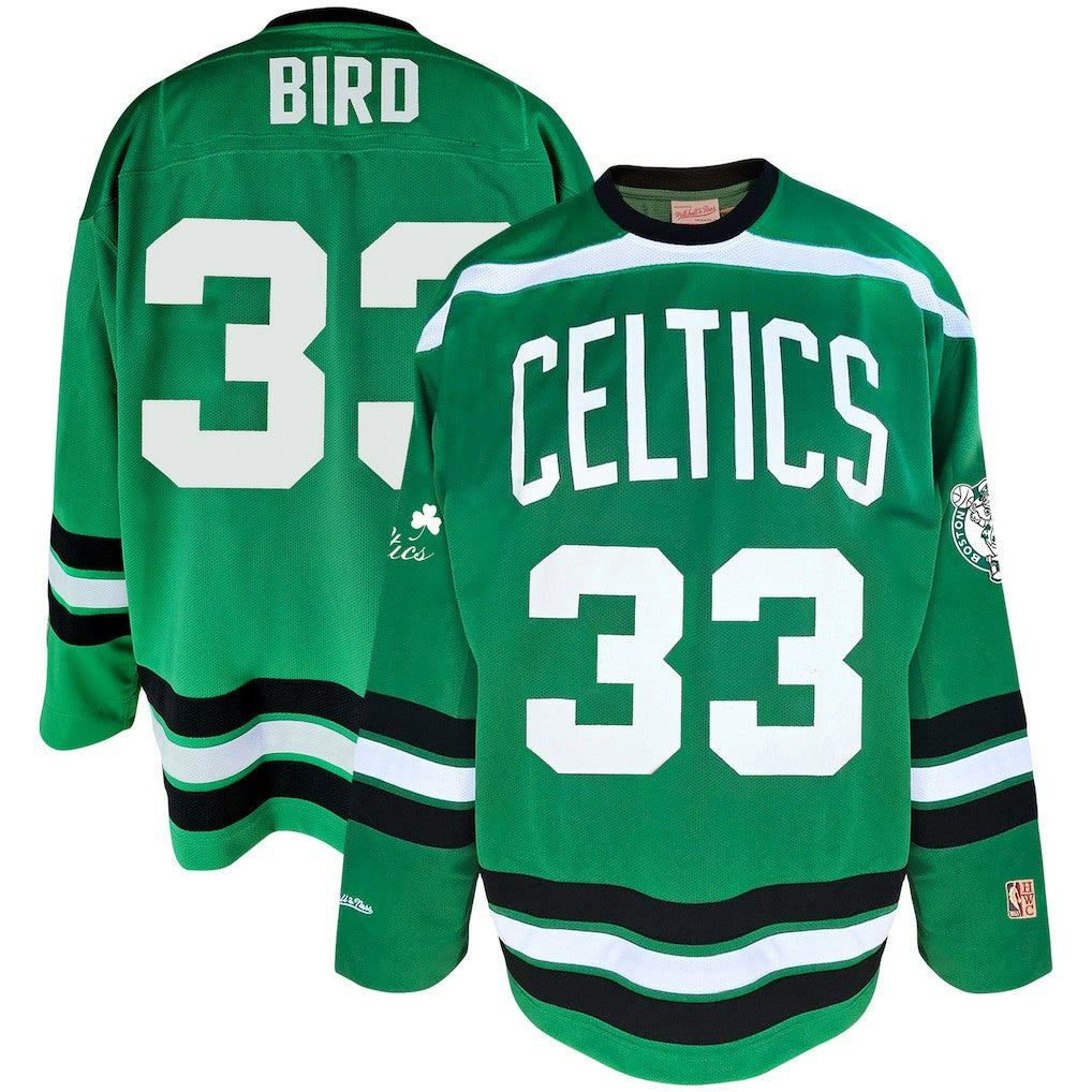 Larry Bird Boston Celtics Big & Tall NBA Hockey Jersey On Sale