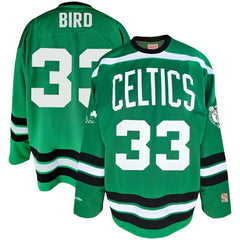 Larry Bird Boston Celtics Big & Tall NBA Hockey Jersey On Sale