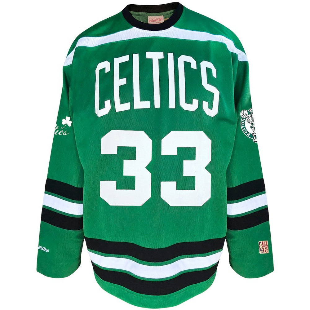 Larry Bird Boston Celtics Big & Tall NBA Hockey Jersey On Sale
