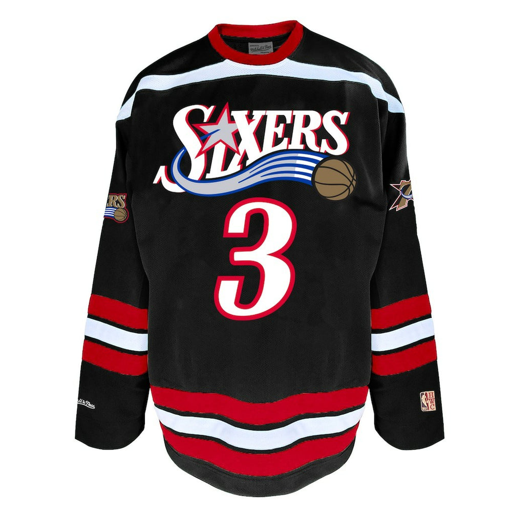 Allen Iverson Philadelphia 76ers Big & Tall NBA Hockey Jersey On Sale