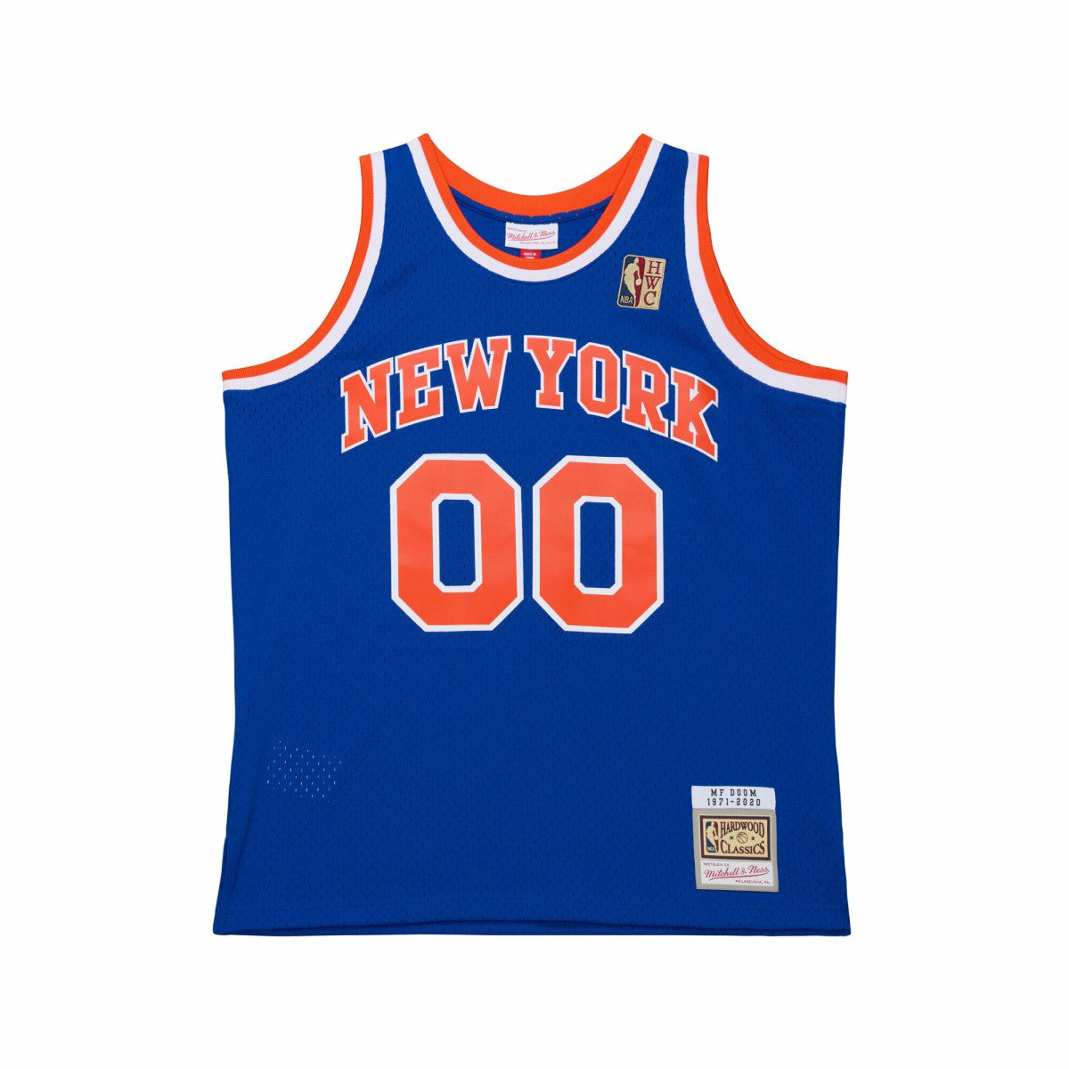 MF DOOM x NY Knicks x A New York Story Fashion Jersey New