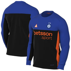 Inter Milan 2025/26 Stadium Replica Long Sleeve Jersey Blue - Nike