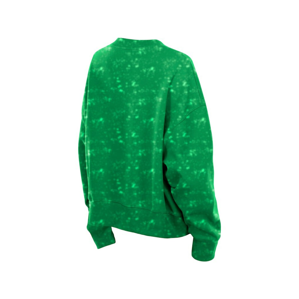 Philadelphia Eagles New Era Women's Throwback Oversized Boxy Sweatshirt
