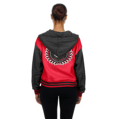 Kansas City Chiefs New Era Women's Throwback Full-Snap Hooded Jacket
