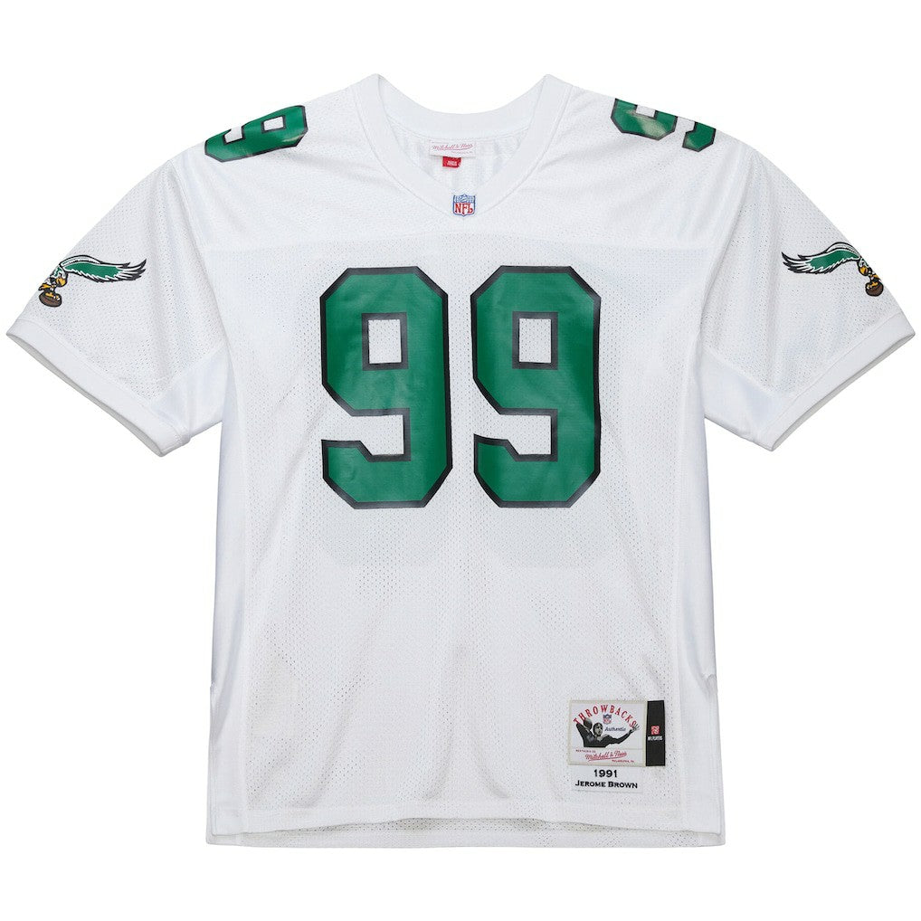Philadelphia Eagles Mitchell & Ness Jerome Brown  1991 Authentic Throwback Retired Player Jersey