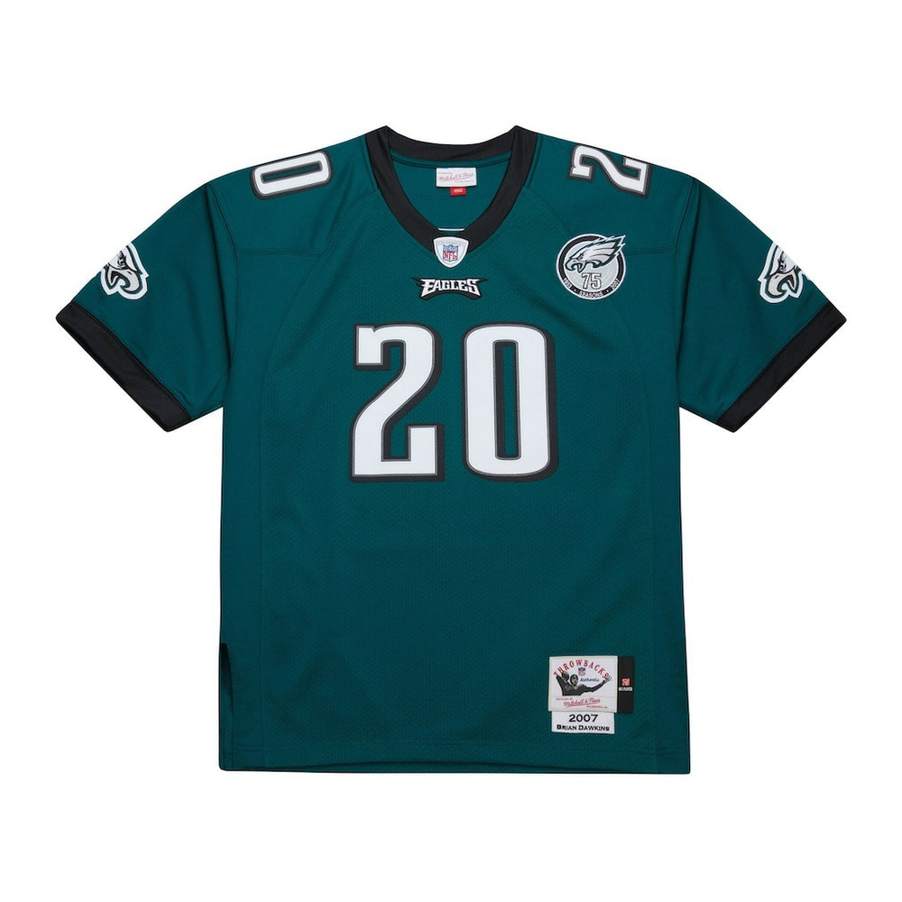 Philadelphia Eagles Mitchell & Ness Brian Dawkins  2007 Authentic Throwback Retired Player Jersey