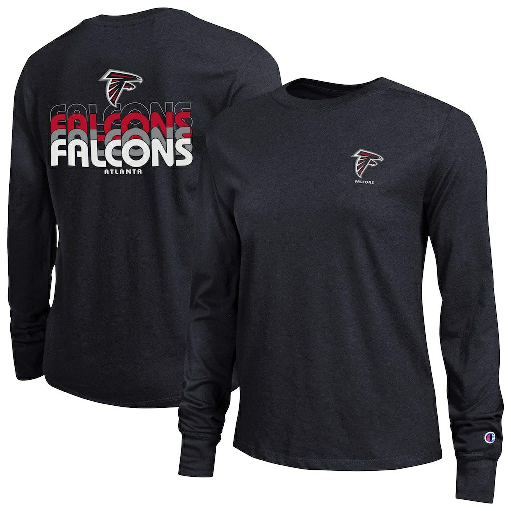 Atlanta Falcons Champion Women's Core Long-Sleeve T-Shirt
