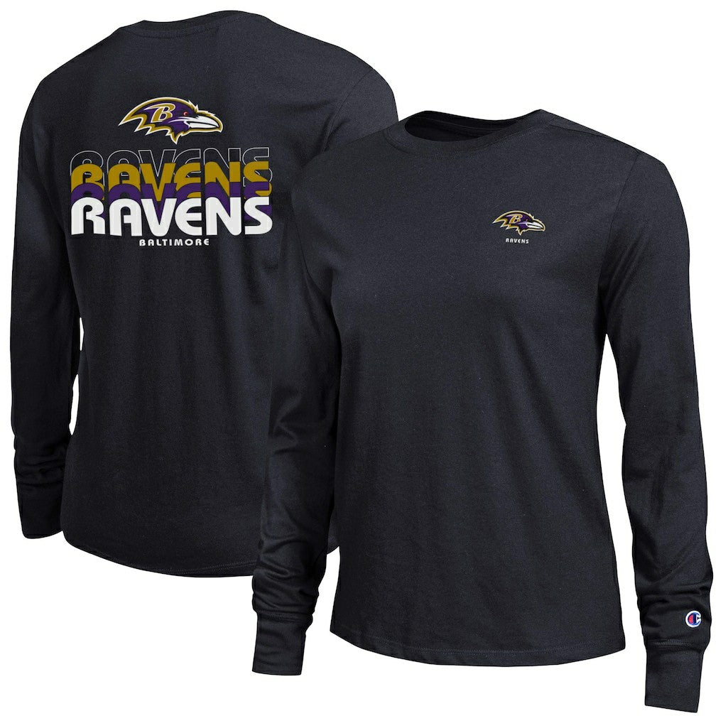 Baltimore Ravens Champion Women's Core Long-Sleeve T-Shirt