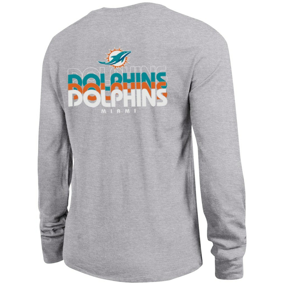 Miami Dolphins Champion Women's Core Long-Sleeve T-Shirt