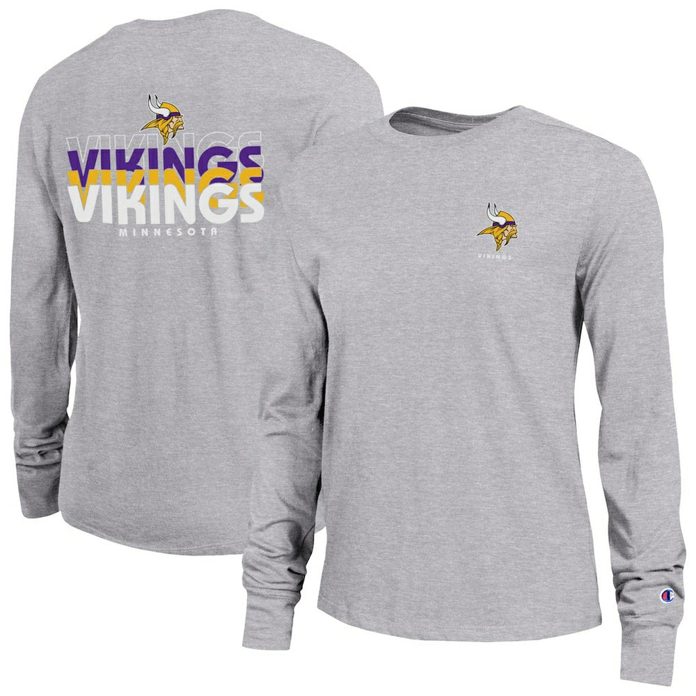 Minnesota Vikings Champion Women's Core Long-Sleeve T-Shirt
