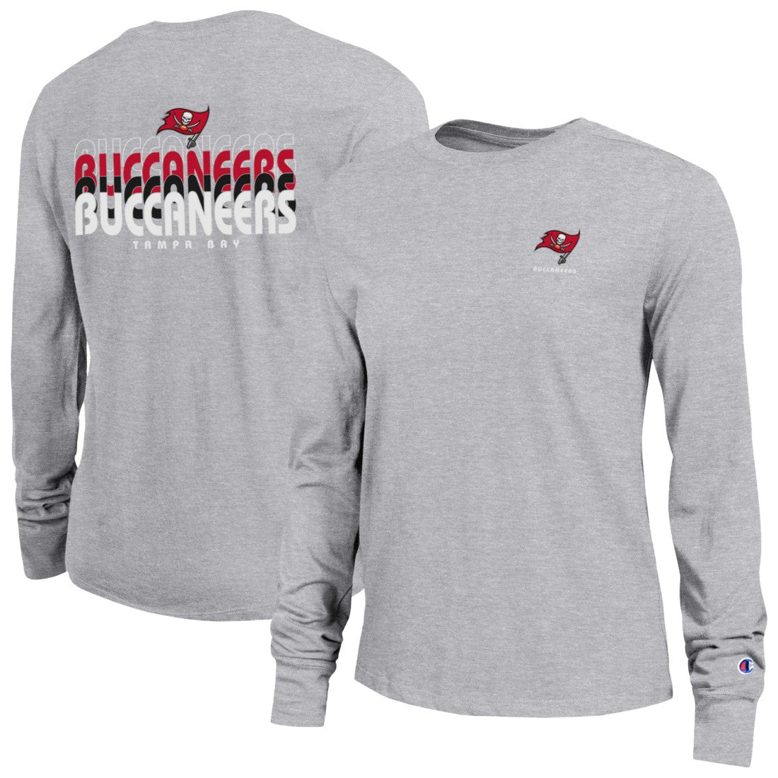 Tampa Bay Buccaneers Champion Women's Core Long-Sleeve T-Shirt