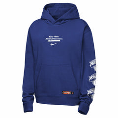 New York Knicks Youth Courtside Club Premiere Hoodie Discount
