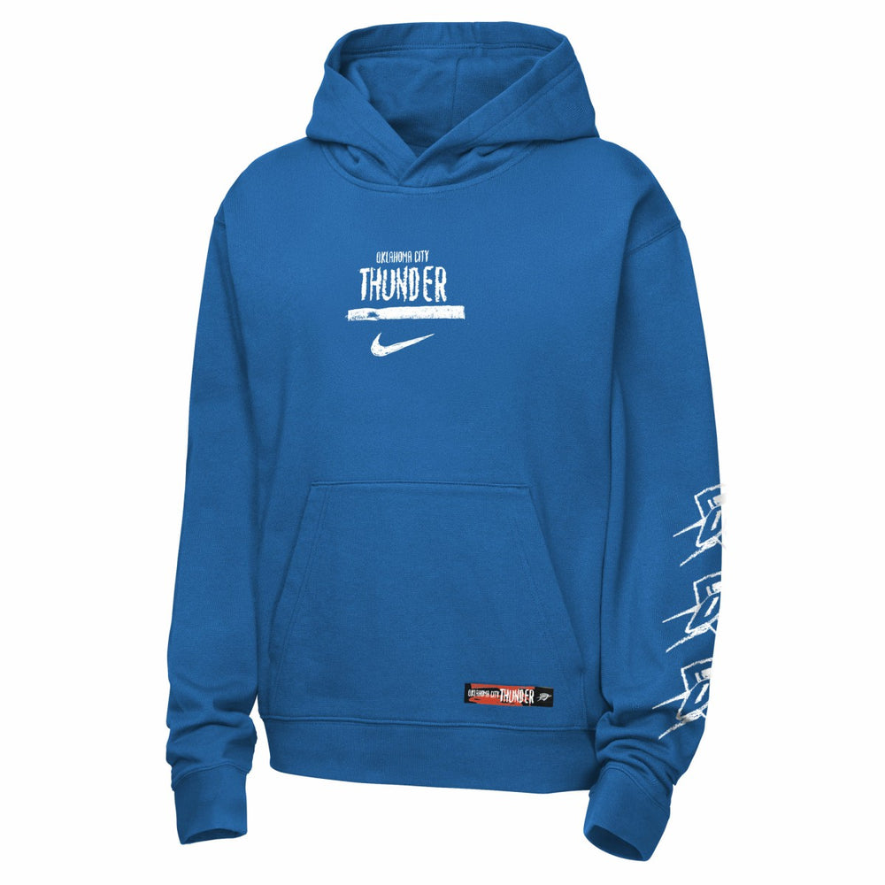 Oklahoma City Thunder Youth Courtside Club Premiere Hoodie On Sale
