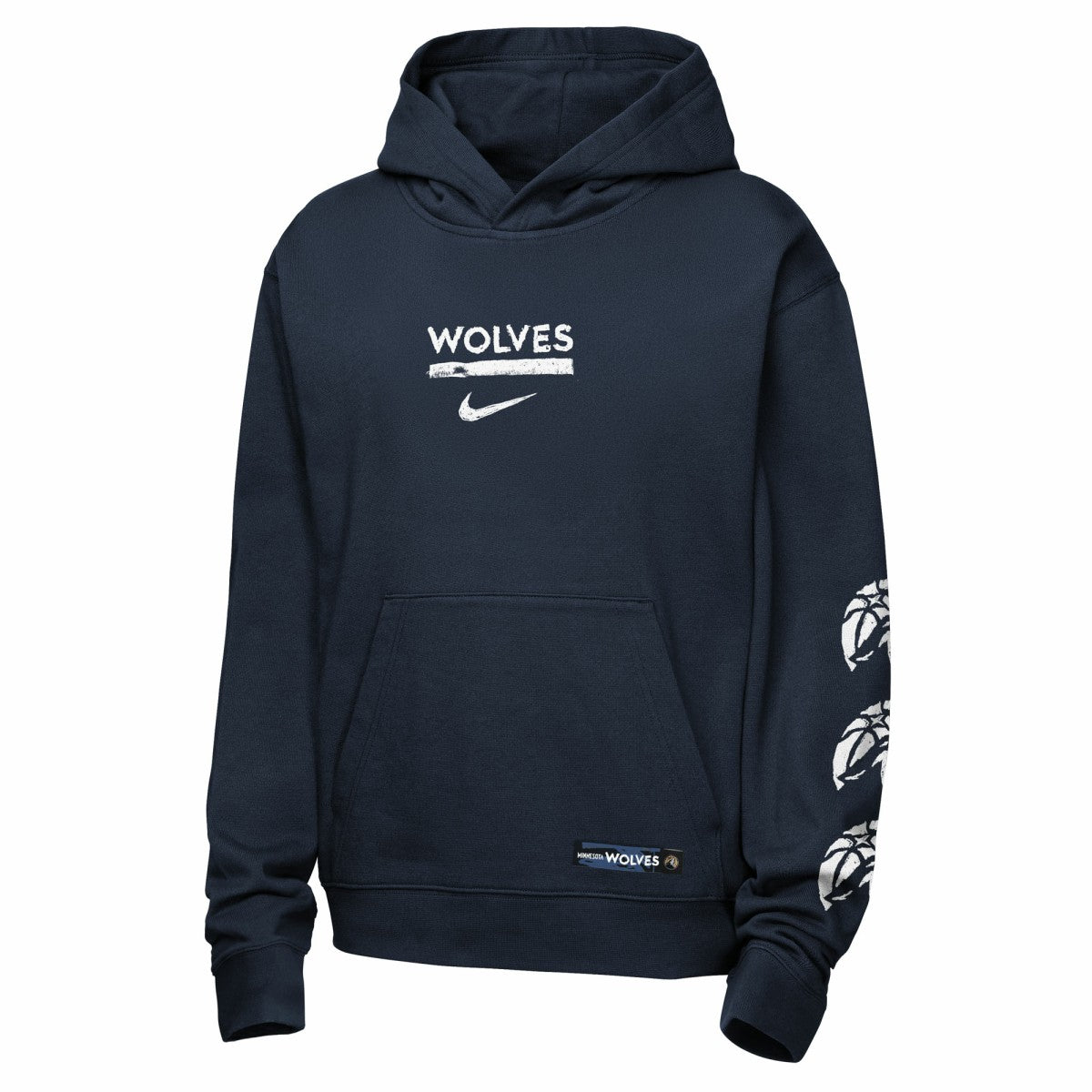 Minnesota Timberwolves Youth Courtside Club Premiere Hoodie New