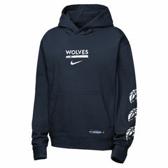 Minnesota Timberwolves Youth Courtside Club Premiere Hoodie New