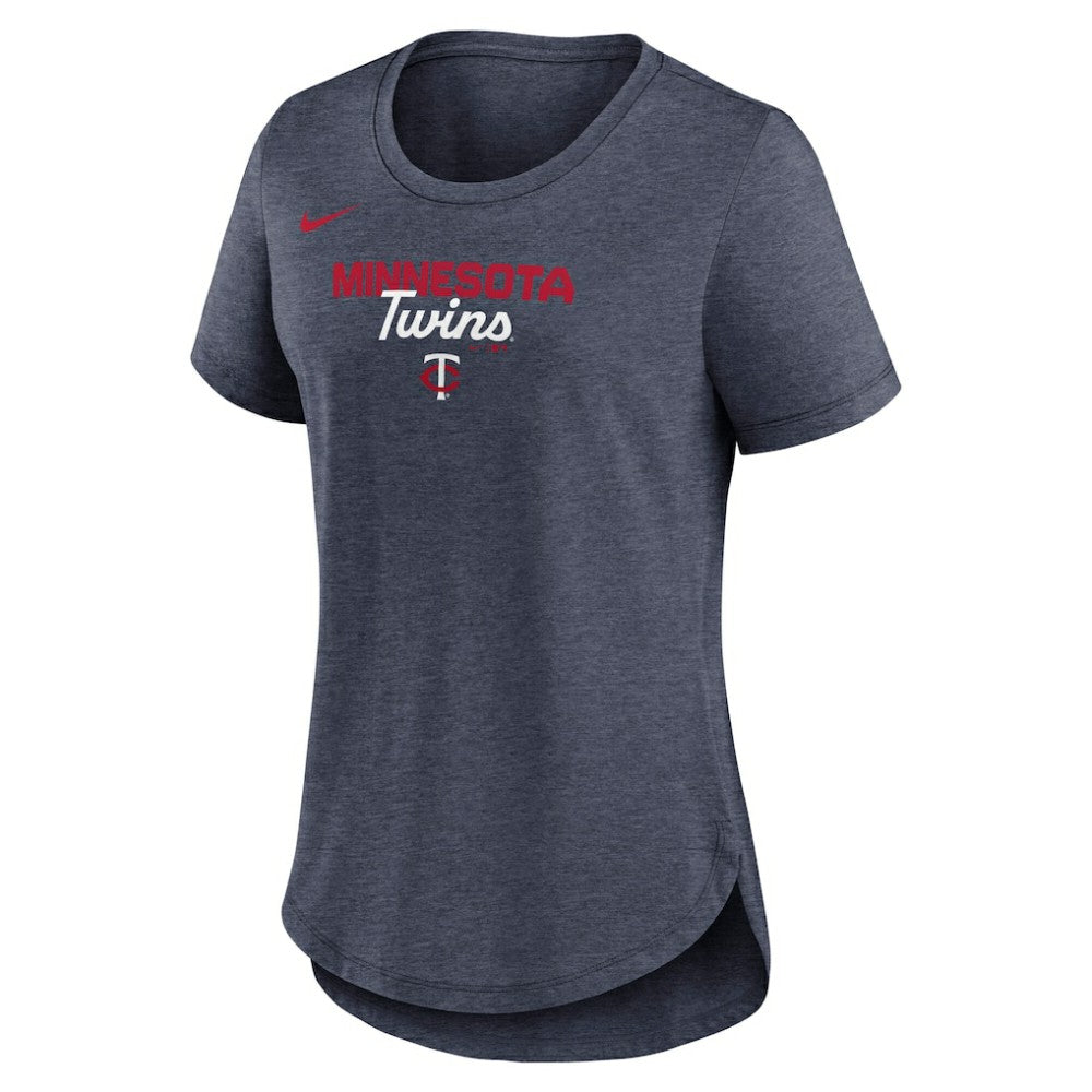 Minnesota Twins Nike Women's Arched Tri-Blend T-Shirt | MLB Near me