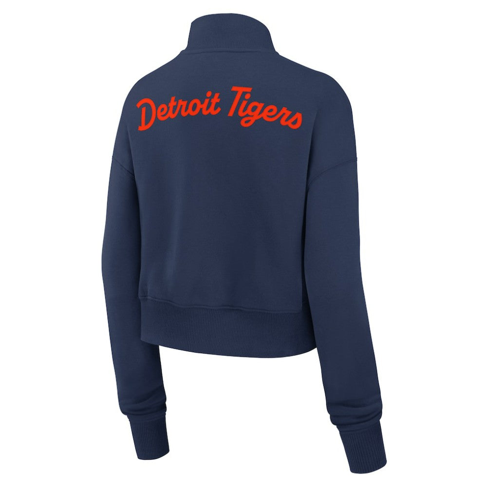Detroit Tigers Nike Women's Primetime Phoenix Fleece Half-Zip Sweatshirt | MLB Online
