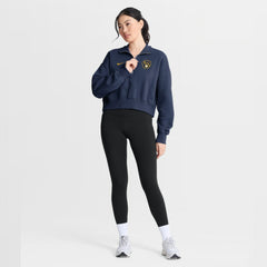 Milwaukee Brewers Nike Women's Primetime Phoenix Fleece Half-Zip Sweatshirt | MLB Discount