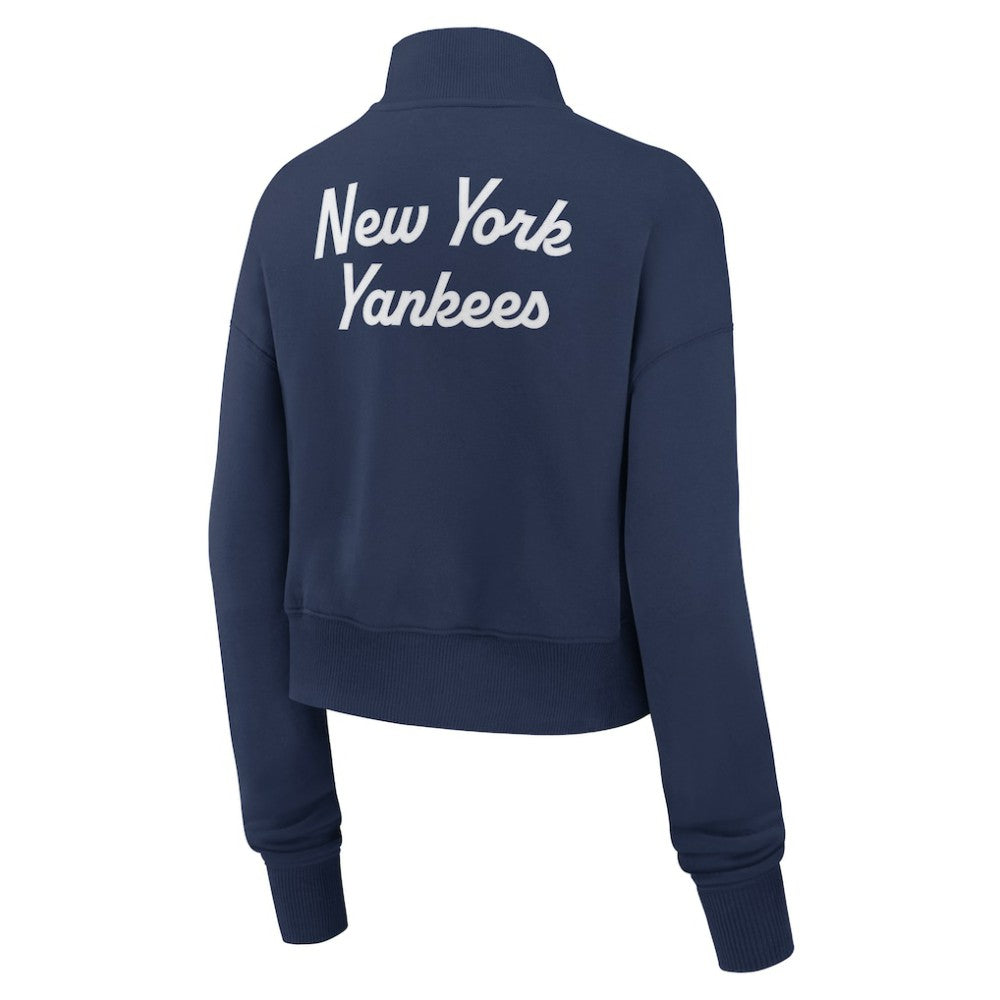 New York Yankees Nike Women's Primetime Phoenix Fleece Half-Zip Sweatshirt | MLB Sale
