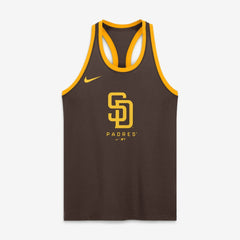 San Diego Padres Nike Women's Tri-Blend Dri-FIT Racerback Tank Top | MLB For sale