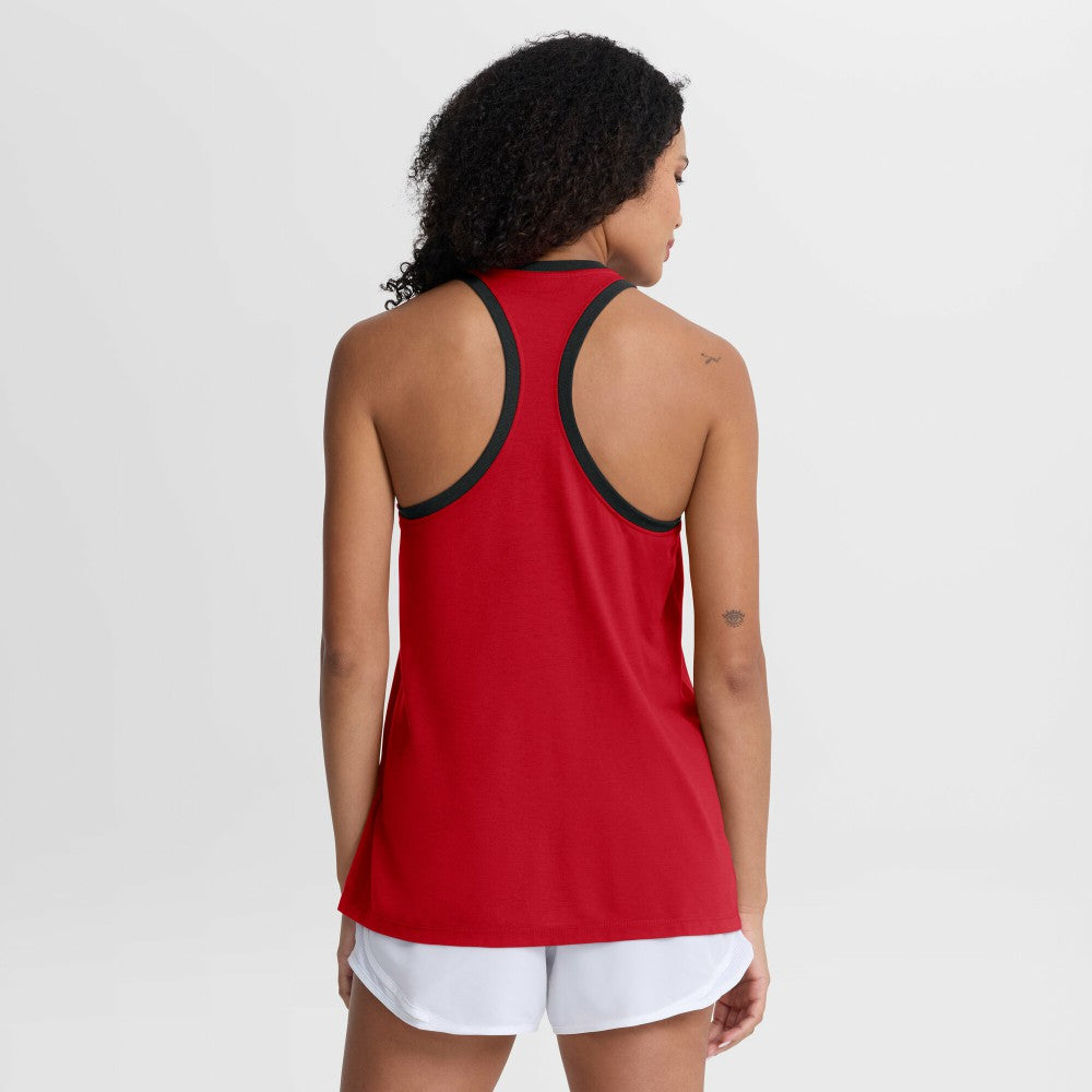 Cincinnati Reds Nike Women's Tri-Blend Dri-FIT Racerback Tank Top | MLB Near me