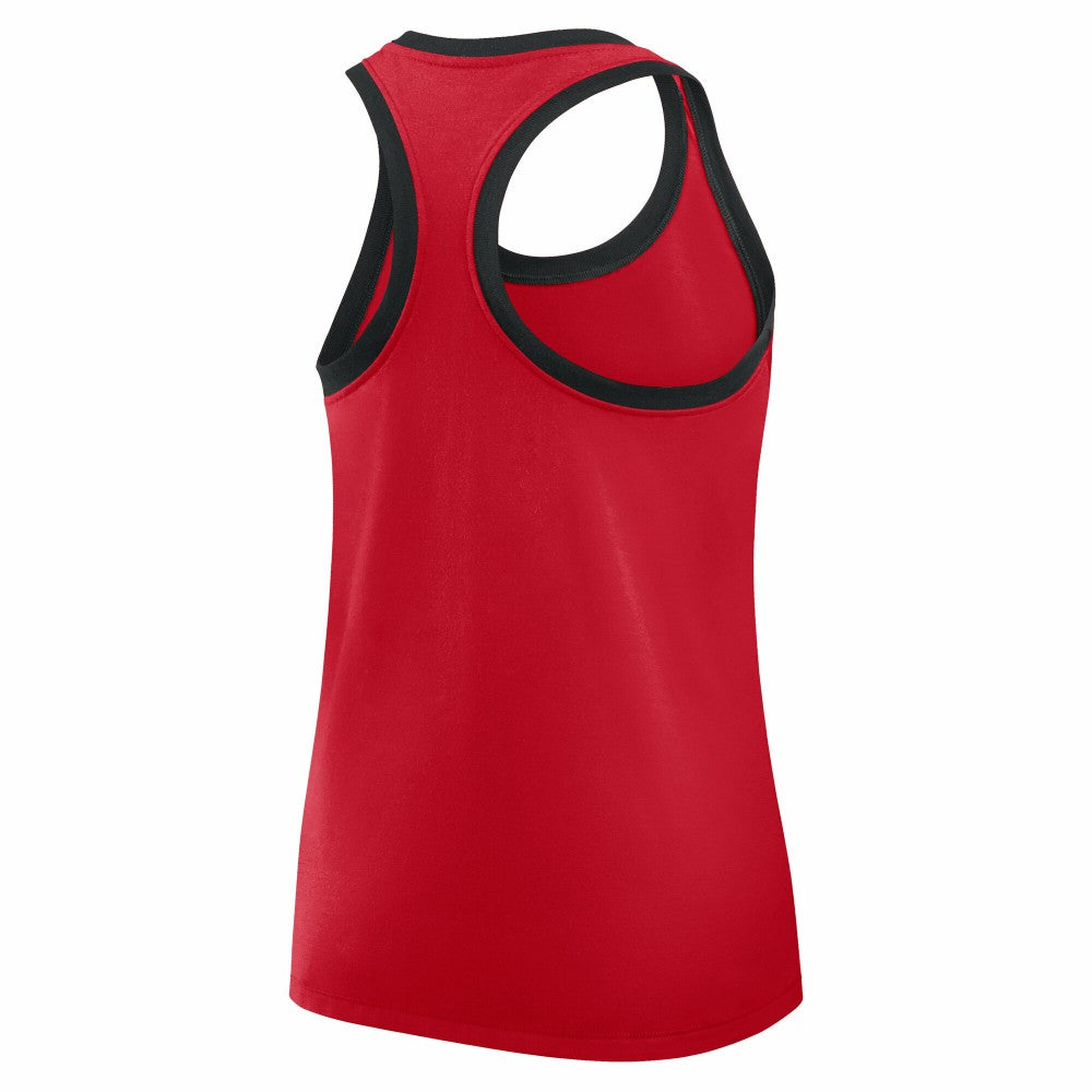 Cincinnati Reds Nike Women's Tri-Blend Dri-FIT Racerback Tank Top | MLB Near me