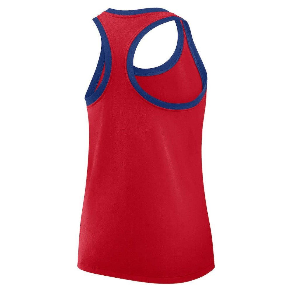 Texas Rangers Nike Women's Tri-Blend Dri-FIT Racerback Tank Top | MLB For sale