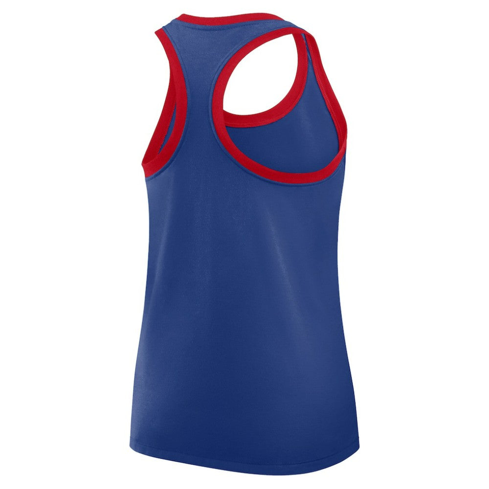 Philadelphia Phillies Nike Women's Tri-Blend Dri-FIT Racerback Tank Top | MLB On Sale