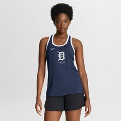 Detroit Tigers Nike Women's Tri-Blend Dri-FIT Racerback Tank Top | MLB New
