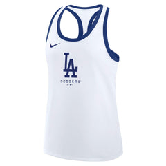 Los Angeles Dodgers Nike Women's Tri-Blend Dri-FIT Racerback Tank Top | MLB Near me