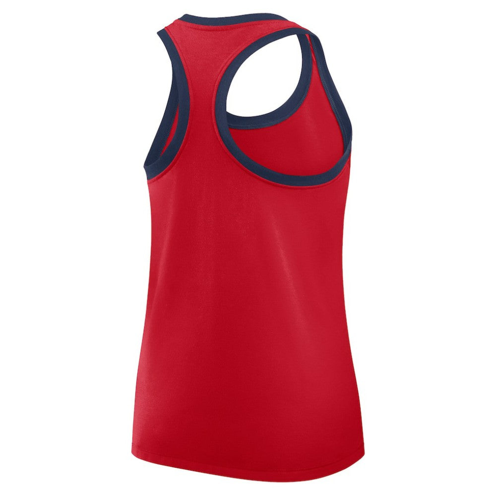 Atlanta Braves Nike Women's Tri-Blend Dri-FIT Racerback Tank Top | MLB Shop