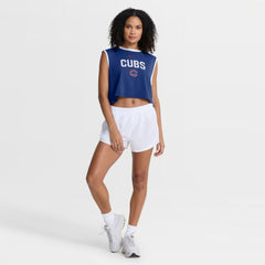Chicago Cubs Nike Women's Primetime Loose Dri-FIT Cropped Tank Top | MLB Sale