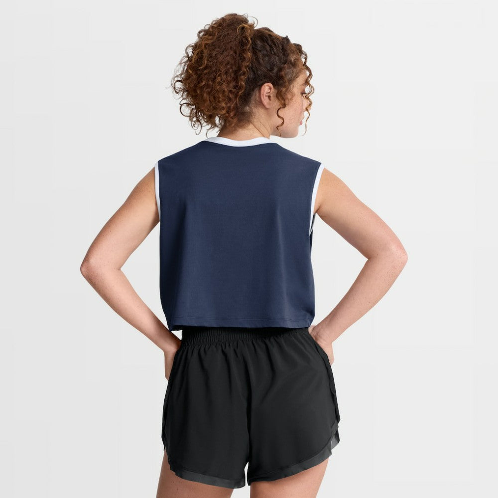 Atlanta Braves Nike Women's Primetime Loose Dri-FIT Cropped Tank Top | MLB Near me