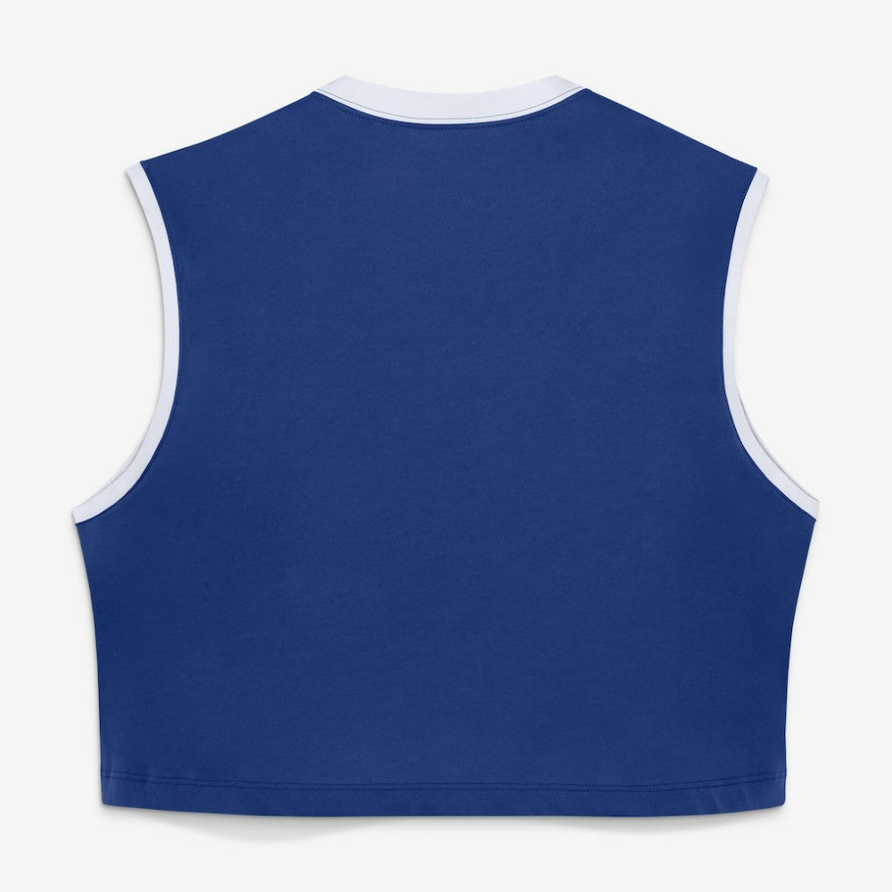 Los Angeles Dodgers Nike Women's Primetime Loose Dri-FIT Cropped Tank Top | MLB For sale