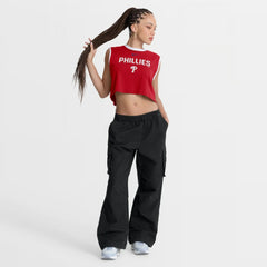 Philadelphia Phillies Nike Women's Primetime Loose Dri-FIT Cropped Tank Top | MLB Shop
